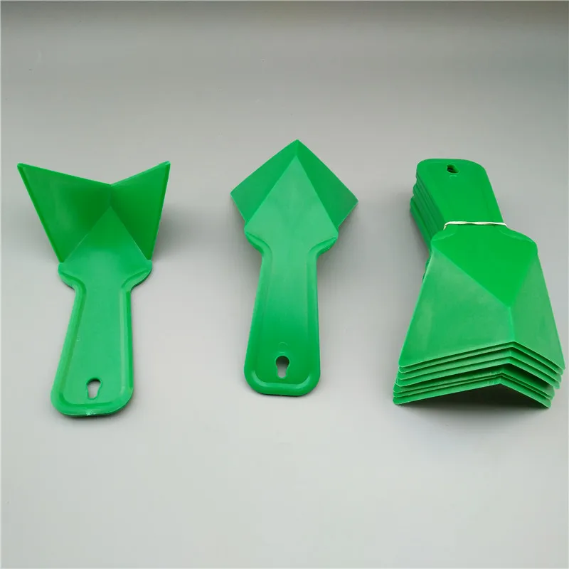 2 pezzi di plastica a colori casuali raschietto per cartongesso Stucco coltello Finisher pulizia strumento di rimozione Stucco per parete del pavimento in ceramica