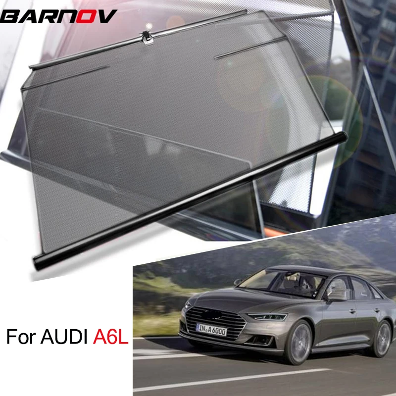 

For AUDI A6L Car Special Sun Shade Side Window Automatic Lifting Sunshade Sunscreen Insulation Telescopic Curtains