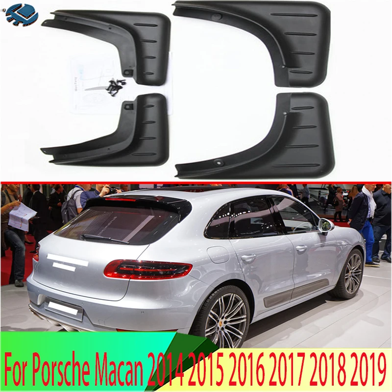 

Для Porsche Macan Boxter 2014 2015 2016 2017 2018 2019 4 шт. брызговики крыло комплект брызговик Mudguard