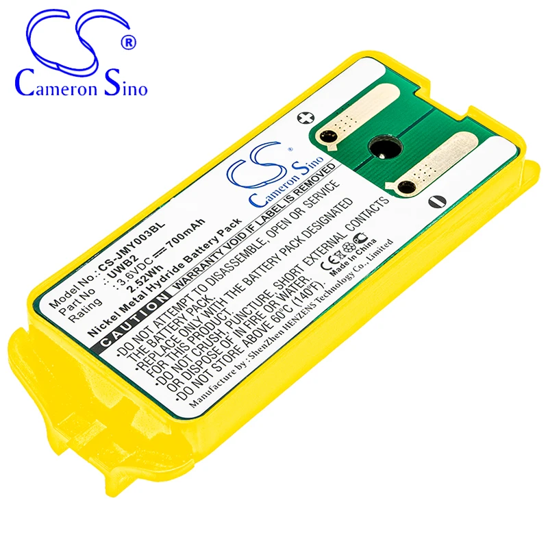 CameronSino Battery for JAY A003 HAS Modular Industrial Radio Remote Control Remote UDE fits UDB2 Crane Remote Control battery