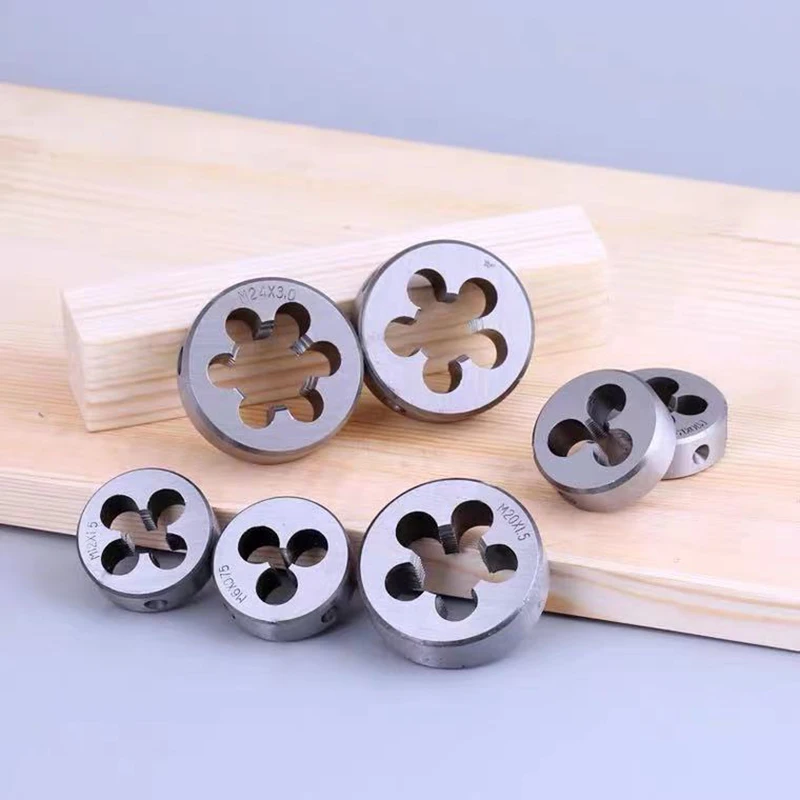 CRONAMETAL Special HSS Round Thread Die Tap Right Hand Machine Screw Die M4.5 M5.5 M7.5 M8.5 M11 M13
