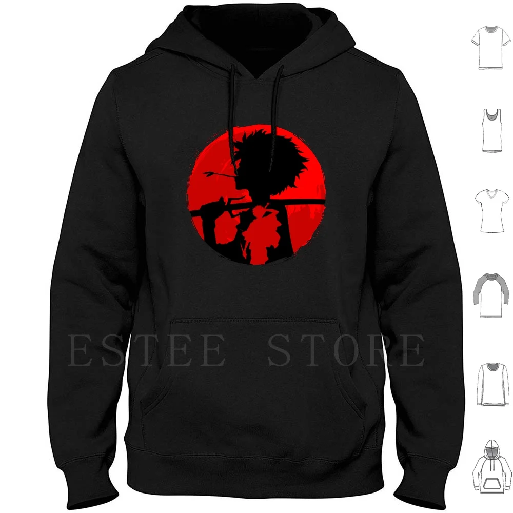 Sunset Mugen 2 Hoodie Long Sleeve Champloo Anime Manga Fuu Jin