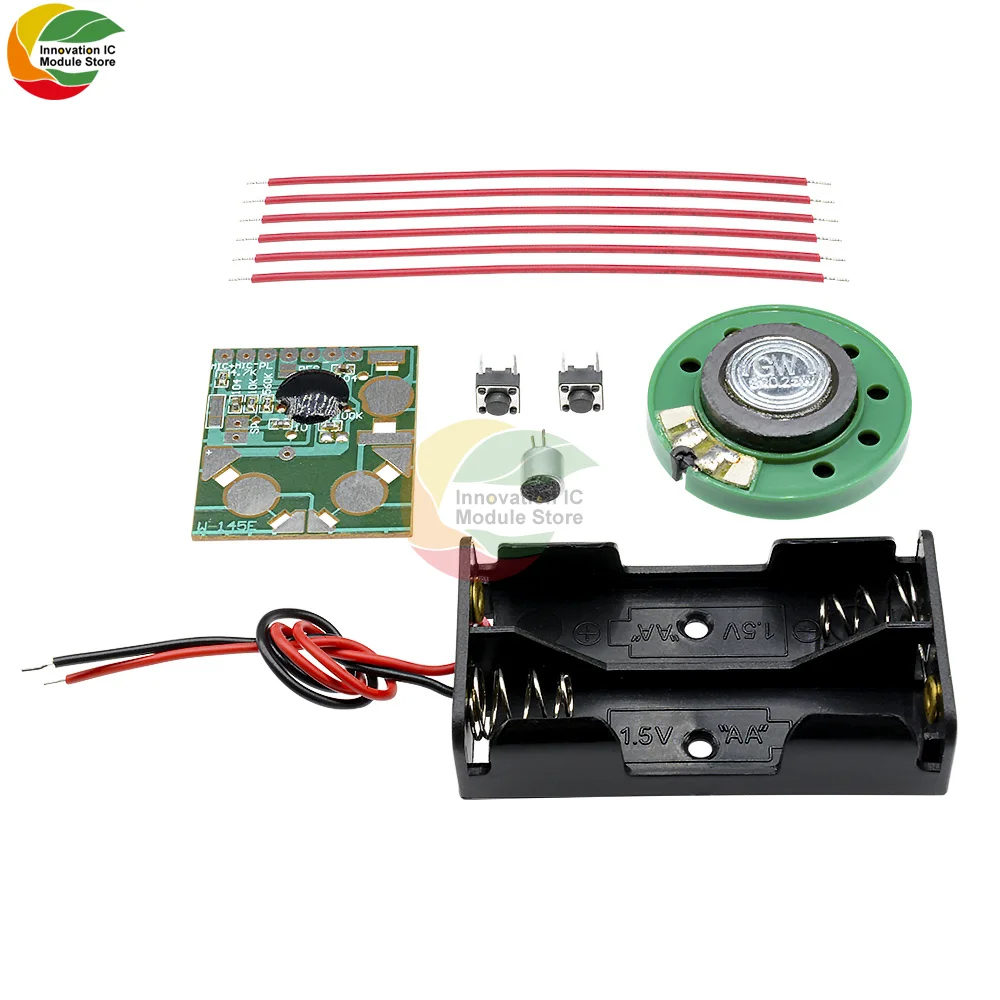 ISD1806B 6s Voice Recognition Recording Module IC Chip Digital Sound Music Action Recorder DIY Kit 3-4.5V Micro Voice Module