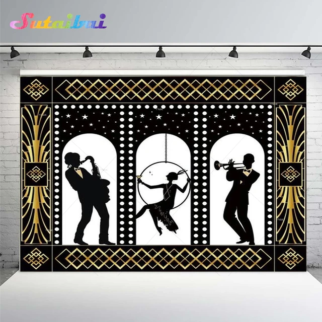 great gatsby background blank