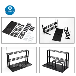 18 Holes RC Repair Screwdriver Storage Rack Screwdriver Organizer for Hex Cross Screw Driver RC Tools Repair Stand Holder