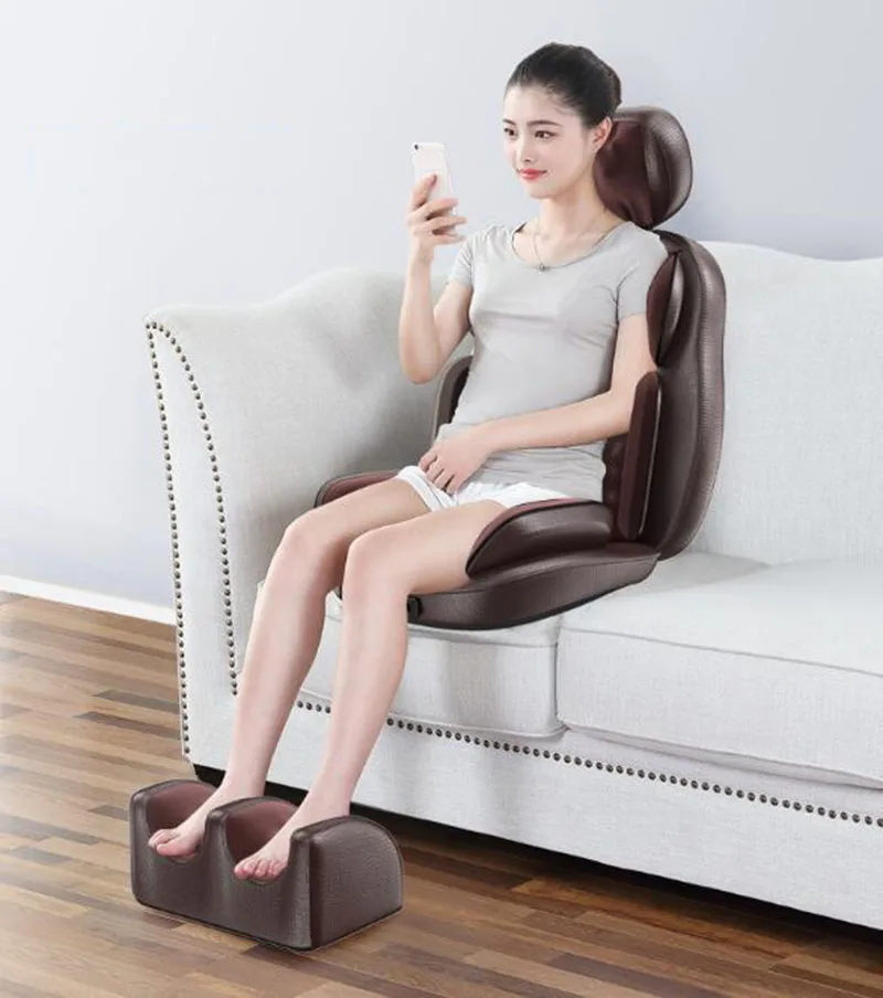 Shoulder and Cervical Massage Neck, Waist, Shoulder and Back Multifunctional Whole Body  Household Chair Cushion Cushion