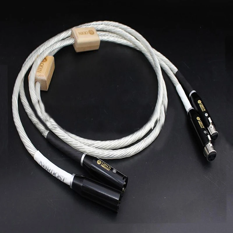 

One Pair XLR Interconnect Cable Hifi Audio Balance Cable XLR Banlance interconnect cable XLR Cable