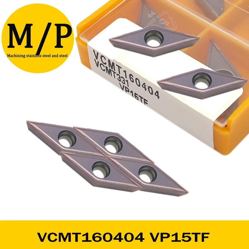 عالية الجودة VCMT160404 VP15TF كربيد إدراج أداة تحول الداخلية VCMT مخرطة معدنية أداة وليجات تحويل باستخدام الحاسب الآلي