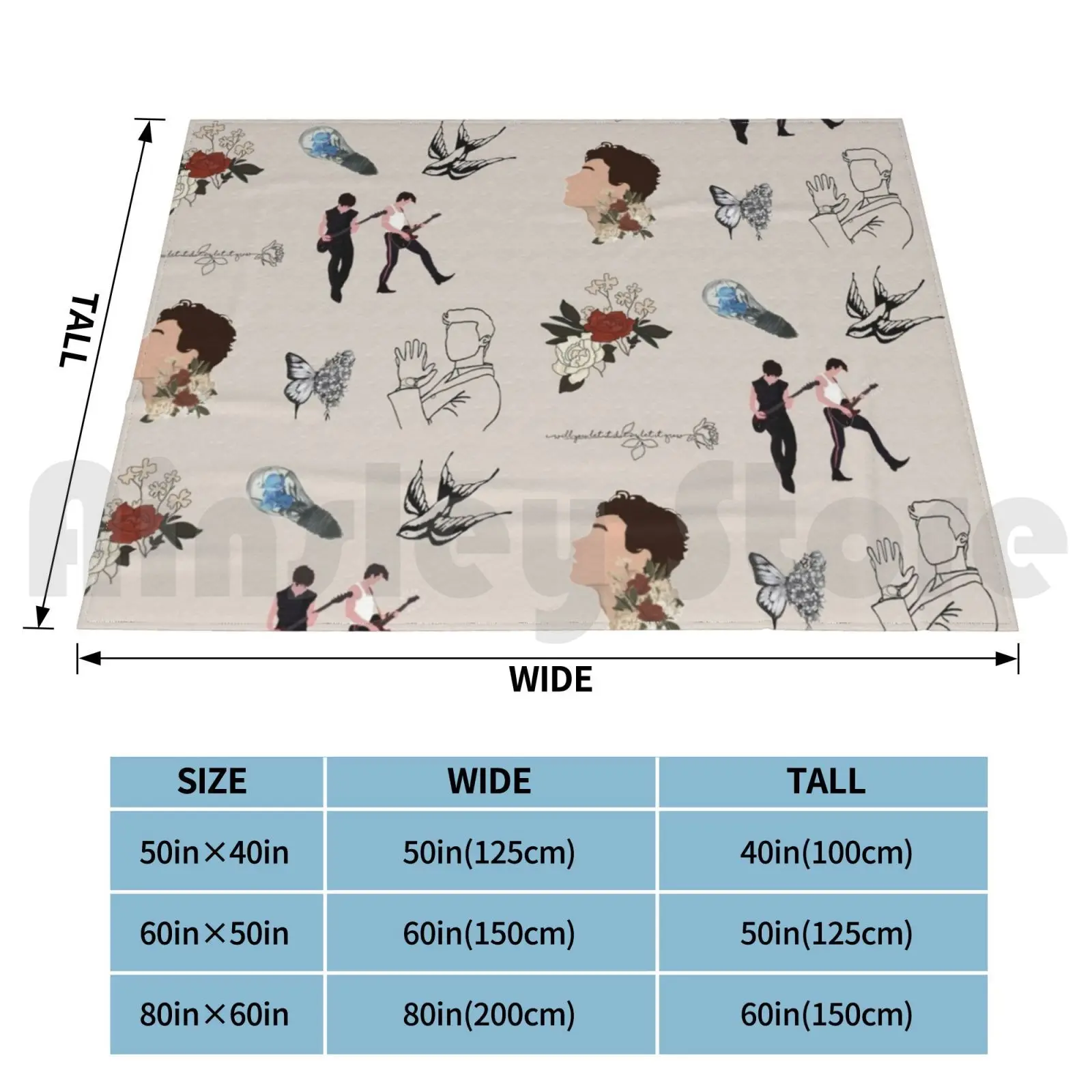 Shawn Mendes Pack Blanket Fashion Custom Shawnmendes Illuminate Shawntattoo Mendesarmy Inmyblood