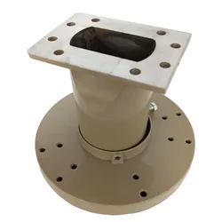 C Band Single Polarity Feedhorn para engenharia, trabalha com engenharia de Lnb polarizada única, alto desempenho, entrega rápida