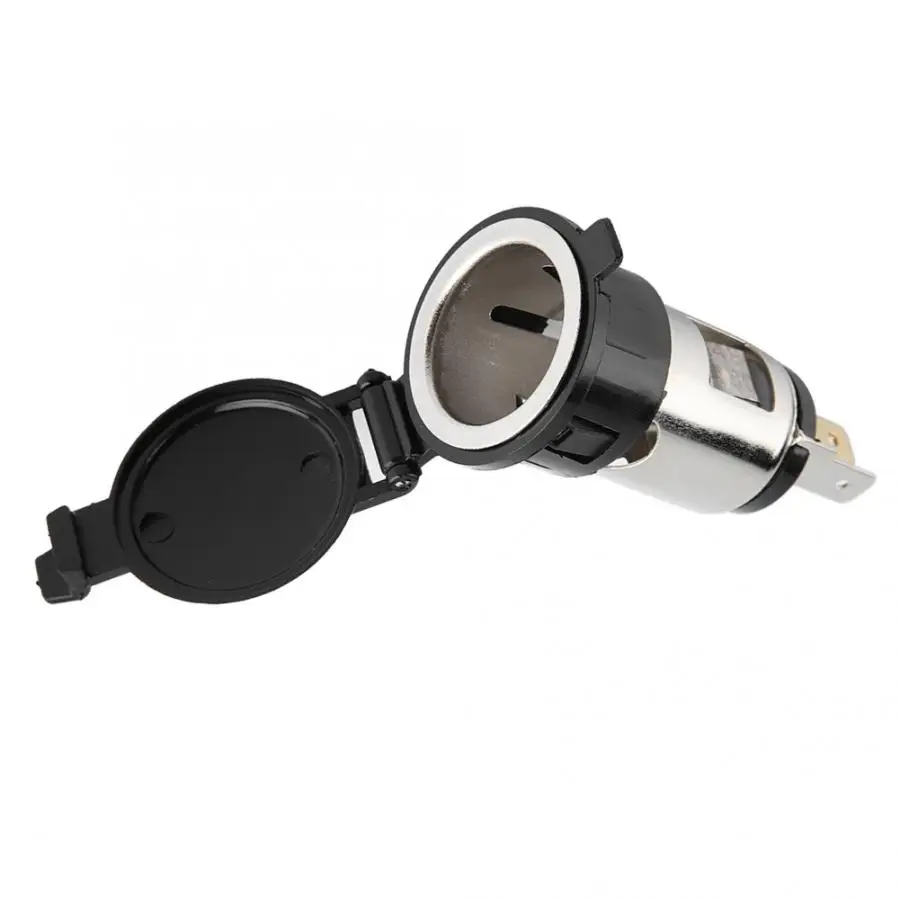 12-24V Cigarette Lighter Adapter Power Cigar Lighter Female Socket for Car Motorcycle Car Accessories