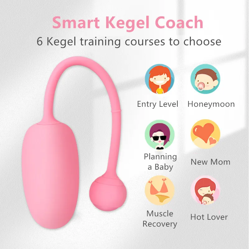 Magic Motion Kegel Master Ball Bluetooth Vibrator APP Remote Control Smart Ben Wa Ball Vagina Tighten Training Sex Toy for Woman