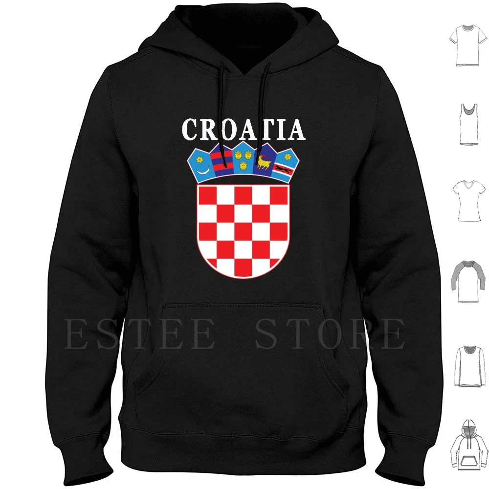 Croatia Deluxe Football Jersey Design Hoodies Long Sleeve Croatian Team Croatian Croatia National Team Croatian