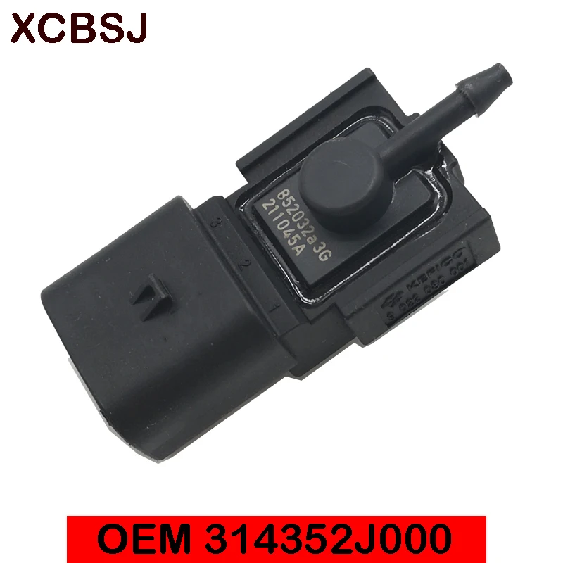 Fuel Tank Pressure Sensor 314352J000 For 2009-2015 Hyundai Kia 1.6L 2.0L 2.4L 3.3L 3.8L 4.6L 5.0L Elantra Genesis Santa Sonata