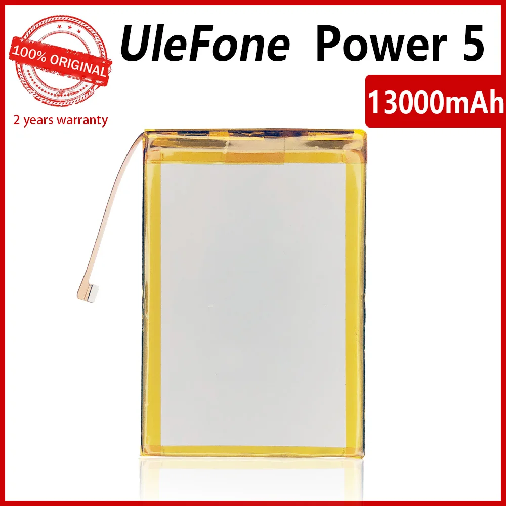 100% Original 13000mAh Power 5 Phone Battery For Ulefone Power 5 Replacement Phone High quality Batteries Batteria With Tools