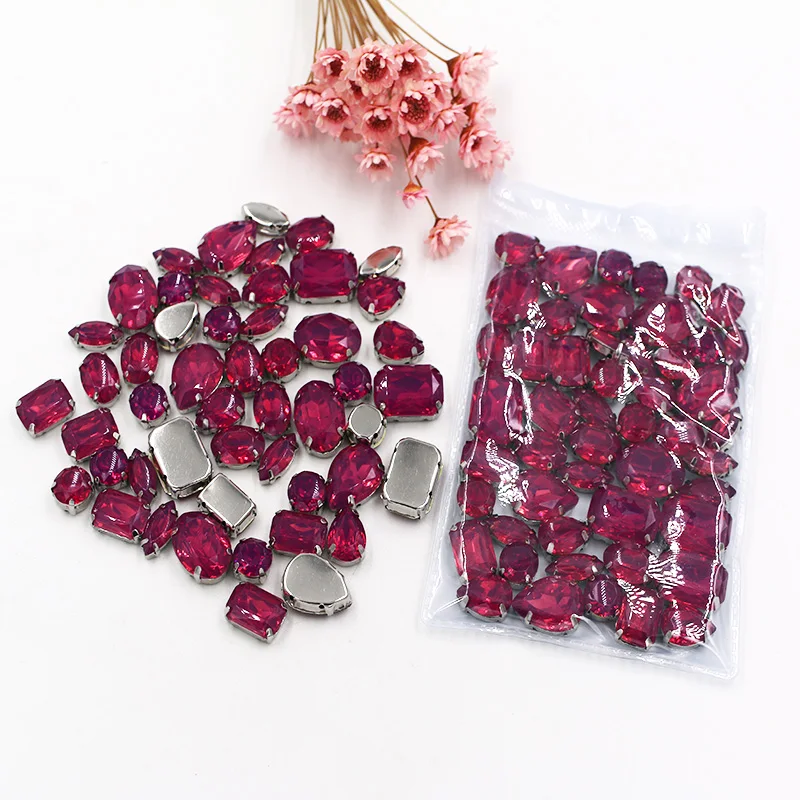 Free shipping mixed shape resin rhinestones faltback sew on rhinestones for clothing earring necklace accessories