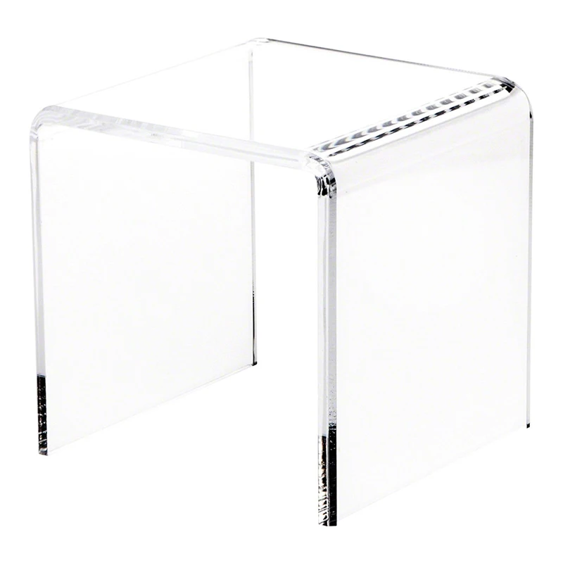 Acrylic Small Stool Transparent U-shape Children's Home Nordic Simple Modern Low Stool Taboret Shoe Changing Stool Flat Stool