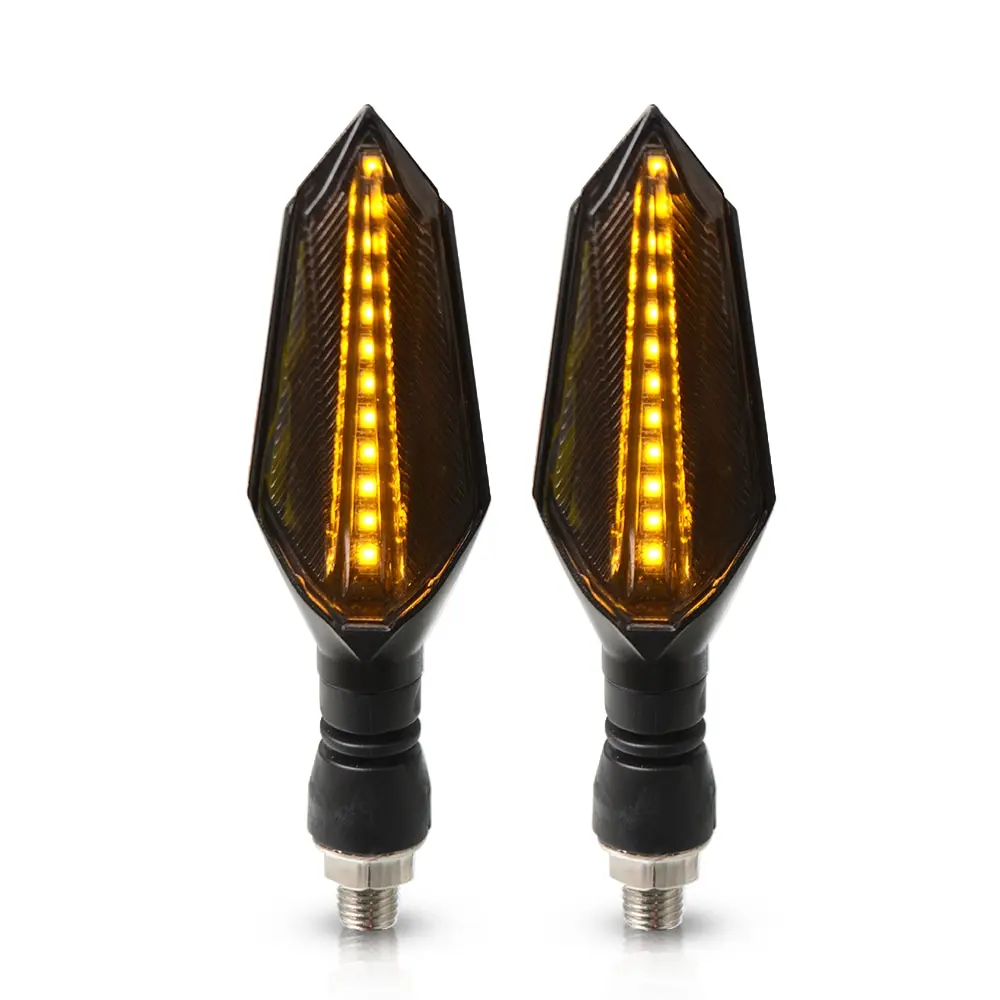 FOR HYOSUNG R250GT R650GT 2006 2007 2008-2010 2pcs 12V LED Motorcycle Turn Signal Lights Bendable Flashing Motorbike Indicator