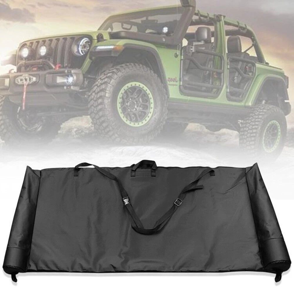 1 Pcs Soft Top Window Storage Bag Storage Bag Sunshade Car Cover For Jeep Wrangler JL 2019-2021