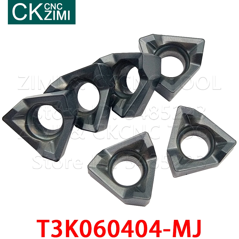 T3K060404-MJ BP1125 T3K 060404 MJ твердосплавные вставки вкладыши концевой фрезы токарные инструменты CNC металлический токарный инструмент для стали