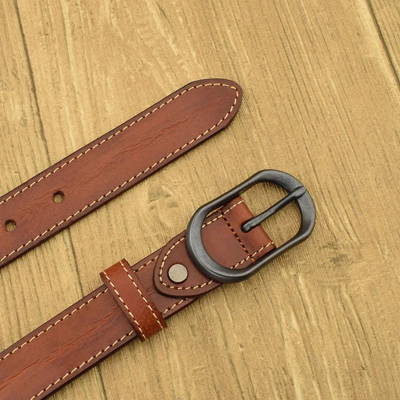 High quality Sivery pin buckle fashion belts men luxury Brand genuine leather Waistband young cowboys casual ceinture homme