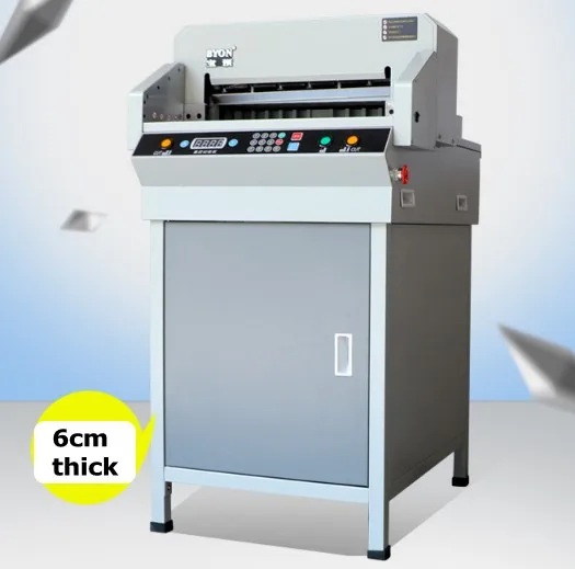 Guillotine Stack Paper Cutting Machine Cutter 460mm 6cm Thickness