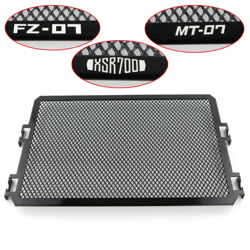 

Radiator Guard For YAMAHA MT07 MT-07 FZ 07 FZ-07 MT 07 XSR700 2015-2018 Radiator Grill Grille Protector Cover Aluminum Black