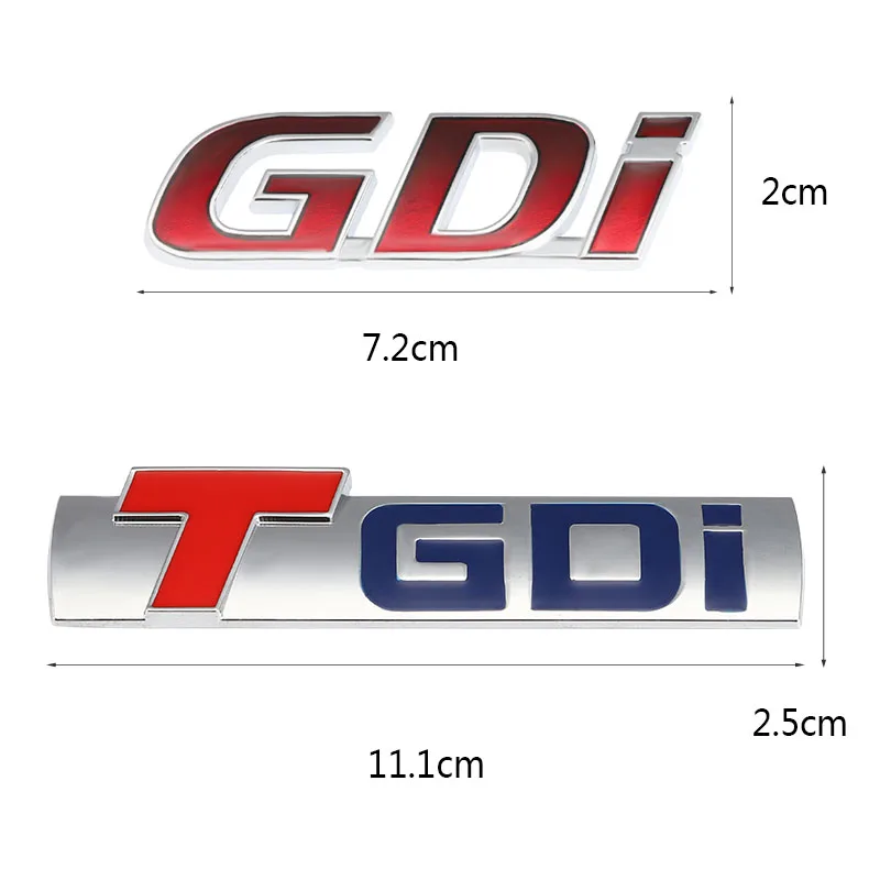 ملصق سيارة TGDi شارة شعار ملصق مائي لشركة هيونداي T GDi IX25 IX35 I20 I30 سولاريس أكسنت سوناتا توكسون كريتا فيرنا جيلي Emgrand