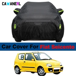 Outdoor Car Cover Waterproof Anti-UV Sun Shade Rain Snow Dust Resistant Auto Cover For Fiat Seicento 600