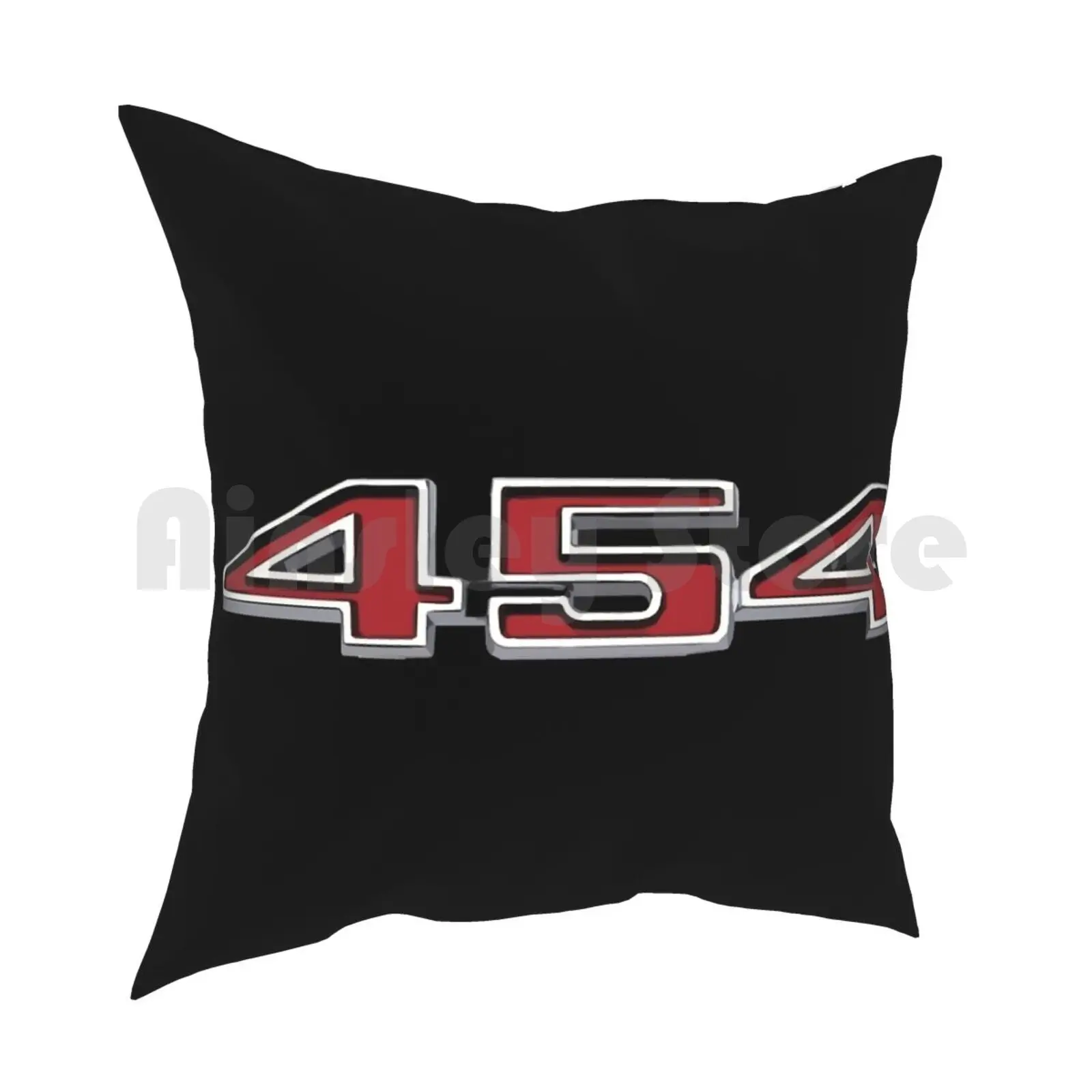 1970-1974 Chevelle 454 Emblem Pillow Case Printed Home Soft Throw Pillow 454 Super Sport Vintage Big Block Engine