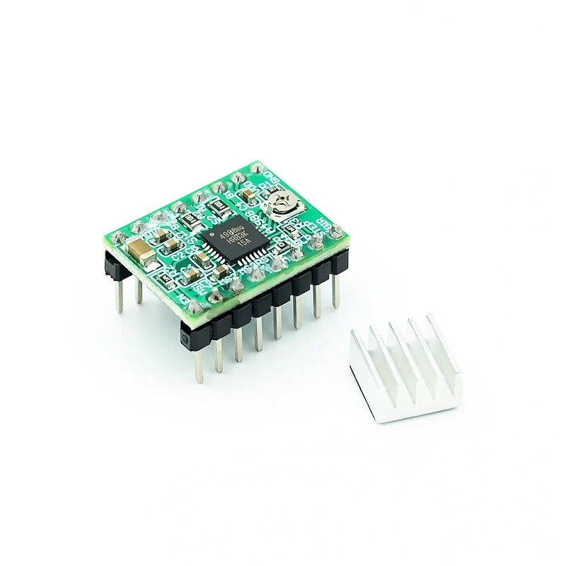 3D Printer Parts Stepstick A4988 DRV8825 Stepper Motor Driver Module With Heatsink Reprap Ramps 1.4/1.5/1.6 Control Board DIY