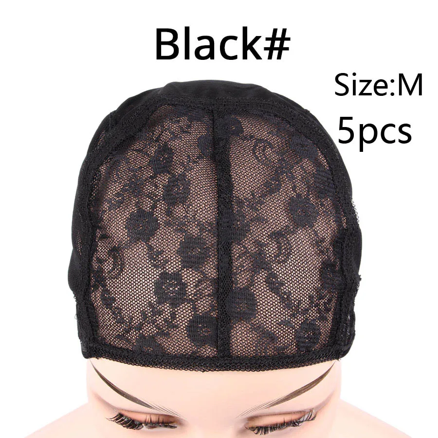 Dome Cap for Wig Mesh, Adjustable 5 Pcs
