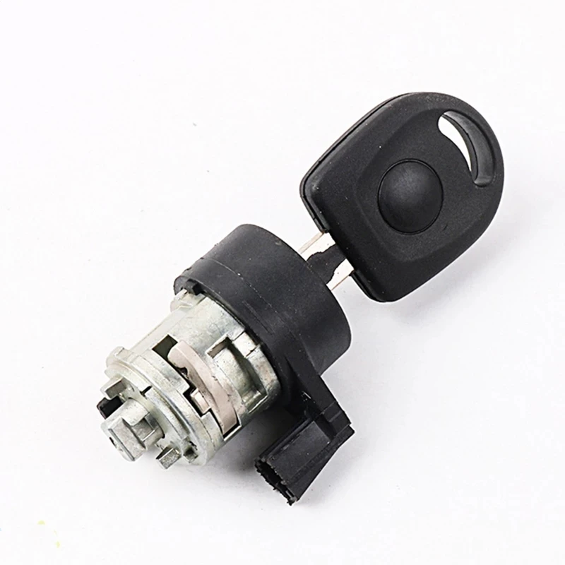 CHKJ Car Ignition Switch Lock Barrel Cylinder For VW Passat B5 Bora Polo for Magotan Set Replacement Ignition Lock Cylinder