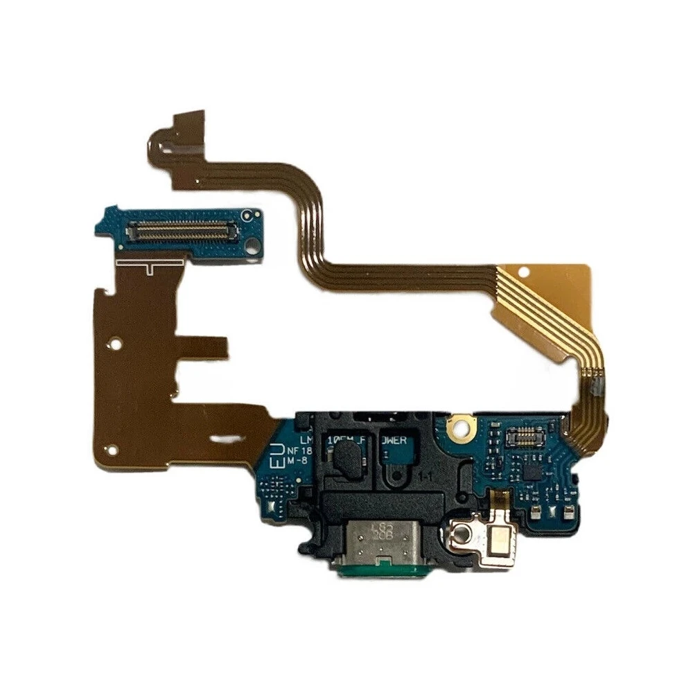 USB Charger Jack Board With Microphone For LG G7 G710 Charging Port Connector Board Flex Cable Replacement Parts