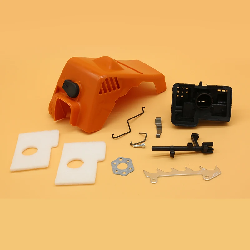 Top Cover Luchtfilter Behuizing Throttle Staaf Kit Fit Voor Stihl Ms 017 018 MS170 MS180 Benzine Kettingzaag Onderdelen