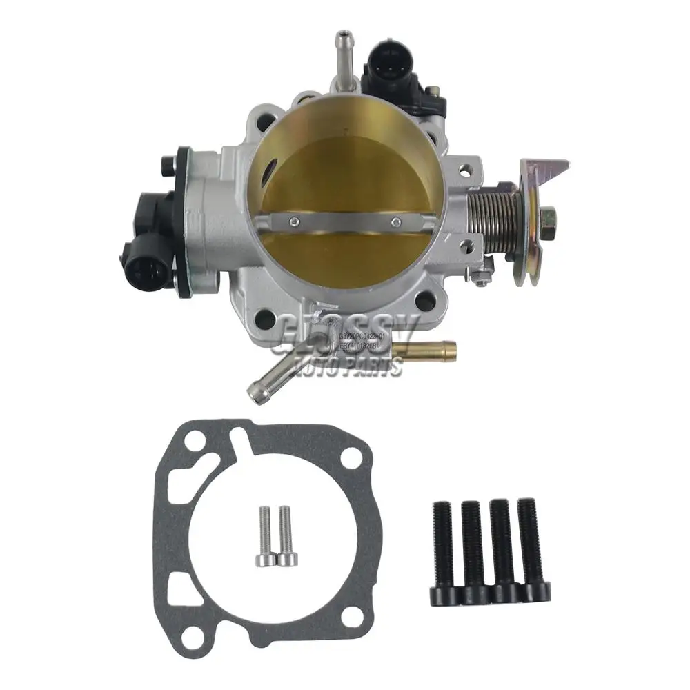 AP03 Skunk 2 Alpha 70mm Throttle Body w/Calibrated Blox TPS 309051050 16400P0AA50 16400P0AA11 for Civic B D H F Series