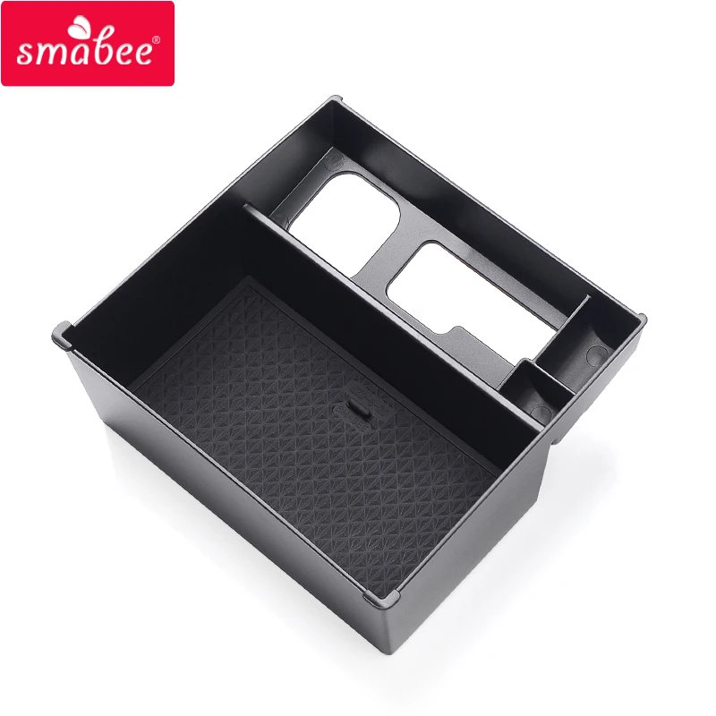 smabee Car Armrest Box Storage for Mazda 6 Atenza 2019 2020 Accessories Organizer Center Console Tray Box Black Stowing Tidying