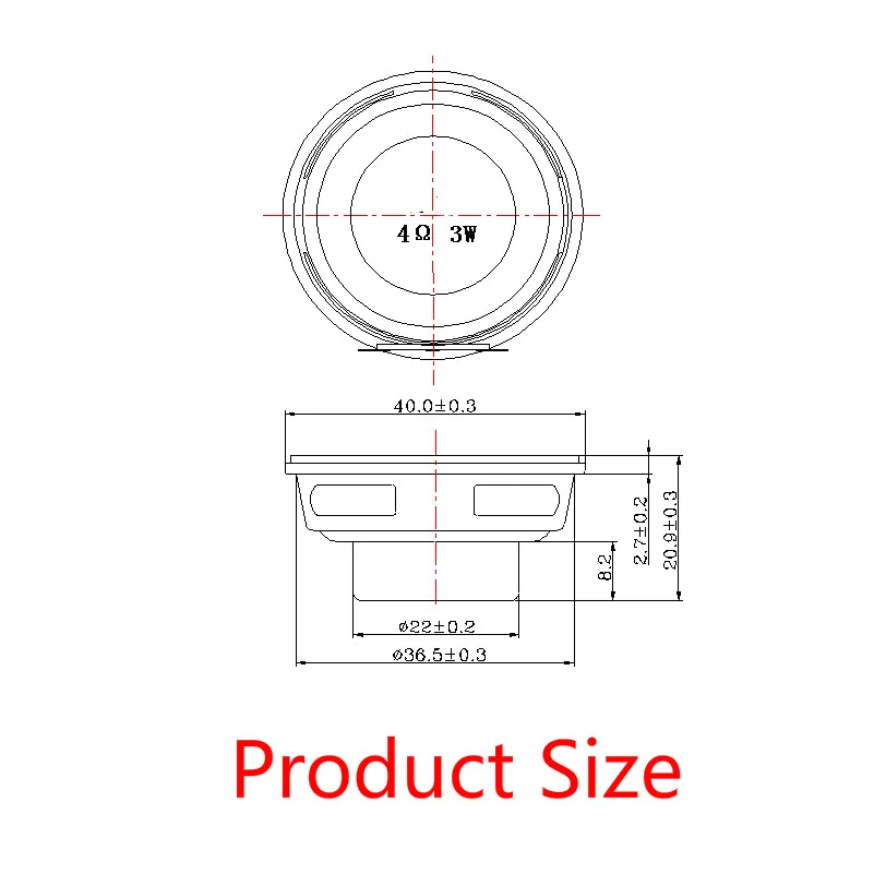 1.5インチbluetoothスピーカーフォン,4オームスピーカーユニット,3w,40mm,フルレンジ,ポータブル,マルチメディア,日曜大工用,ラバーエッジ,新品,2個