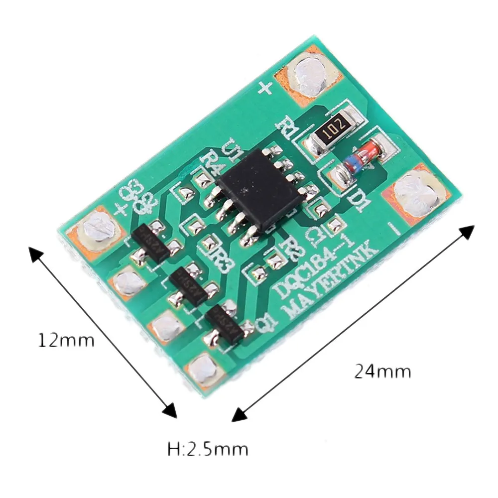 3-12V LED Dimmer Breathing Light Auto Controller Chip 3Channel Slow Flashing Gradient Light Driver Module Gradually Fades Out
