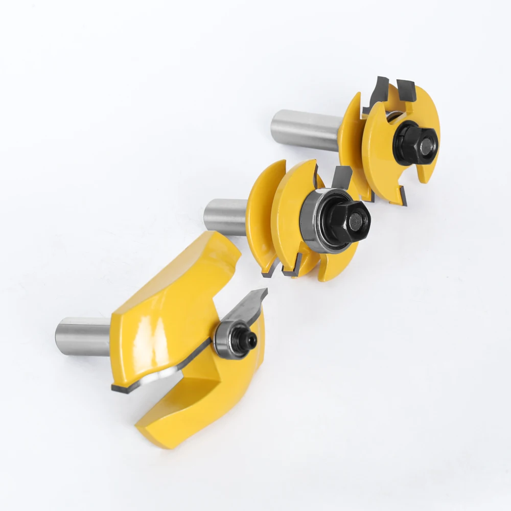 Imagem -04 - Haste Pequeno Trilho e Stile Ogee Roteador Bits Conjunto Cortadores de Tenon Porta do Armário do Painel para a Máquina Ferramenta de Madeira 03134 Peças 12 mm 12.7 mm