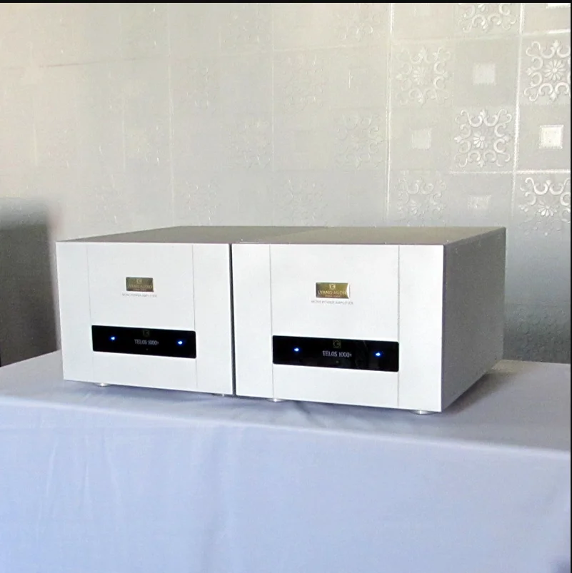 N-062 TELOS 1000 Line متوازن تمامًا سبليت نقي بعد المرحلة HiFi مكبر كهربائي يشير إلى Gaowen 550W/8 Ohm 800W/4 Ohm