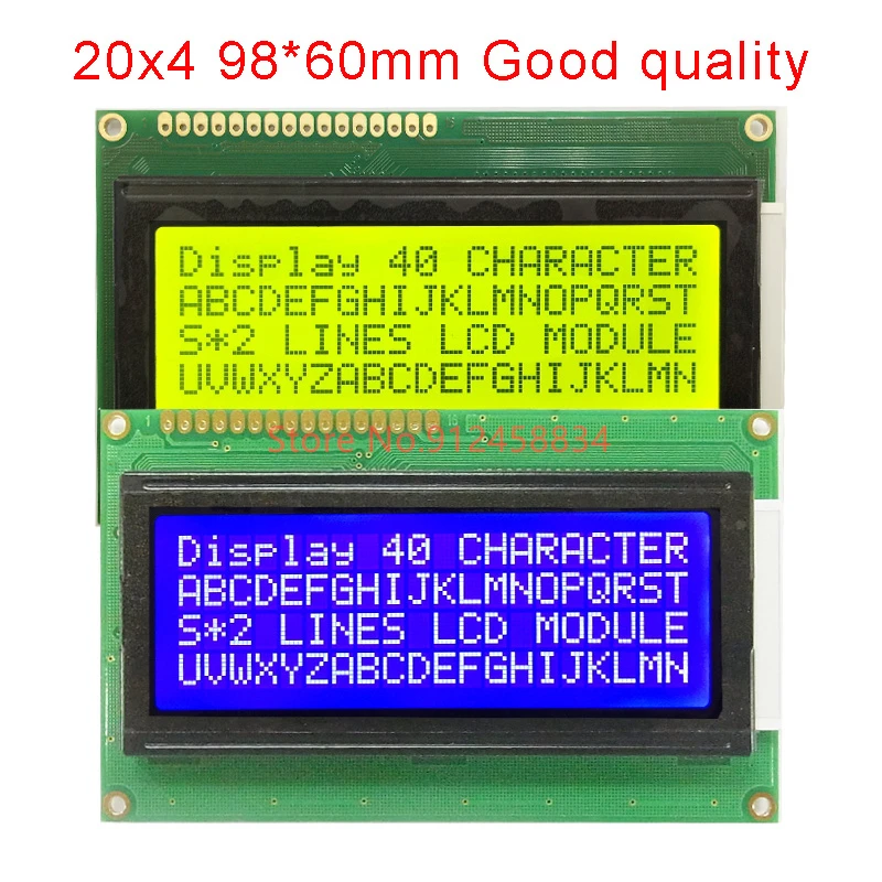 204 2004 20x4 I2C lcdモジュールディスプレイ3.3v 5vスクリーンHD44780プラスチック