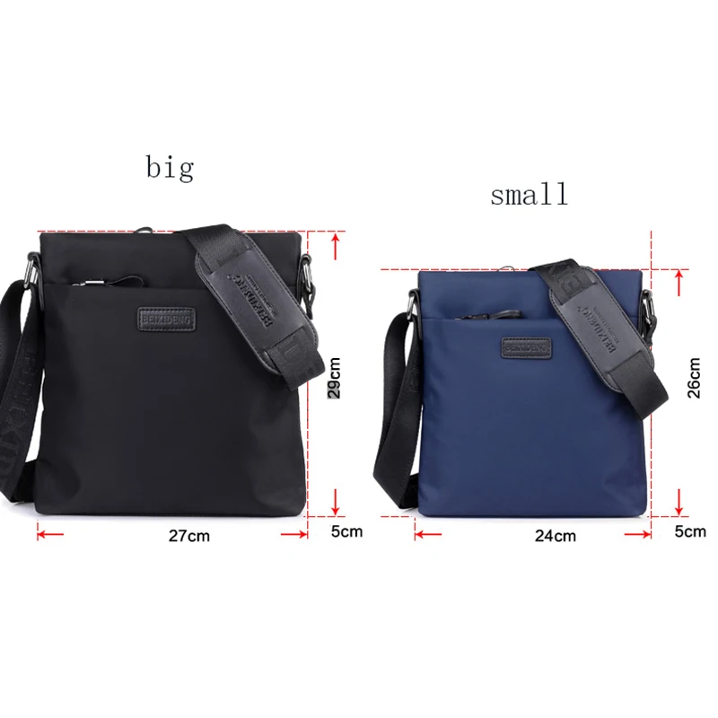 Novo casual à prova dwaterproof água bolsa de ombro masculino fone de ouvido buraco multifuncional design de alta qualidade moda tavel estudante