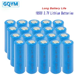 8Pcs 18650 3.7V 2200mAh High-performance Rechargeable Battery Glare Flashlight Toy Lithium Batteries Wholesale