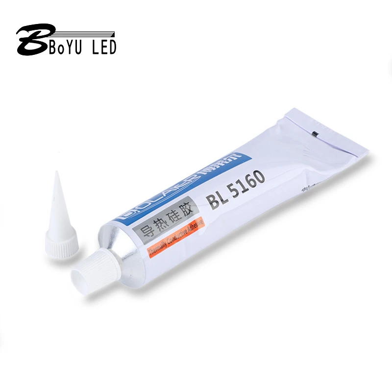 Bolair BL-5160 white high temperature resistant thermal conductive silicone thermal conductive fixing glue