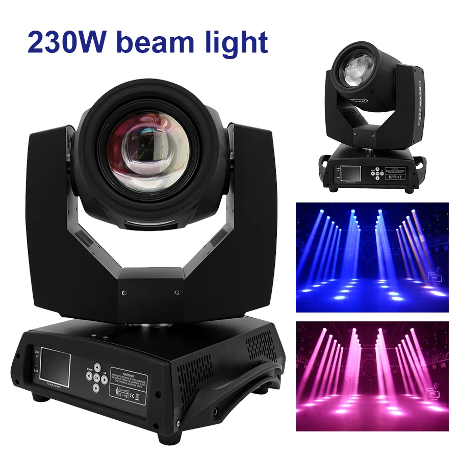 Hot-selling Qixuan Qin 7R230W moving head light large stage beam effect light suitable for discos and other places