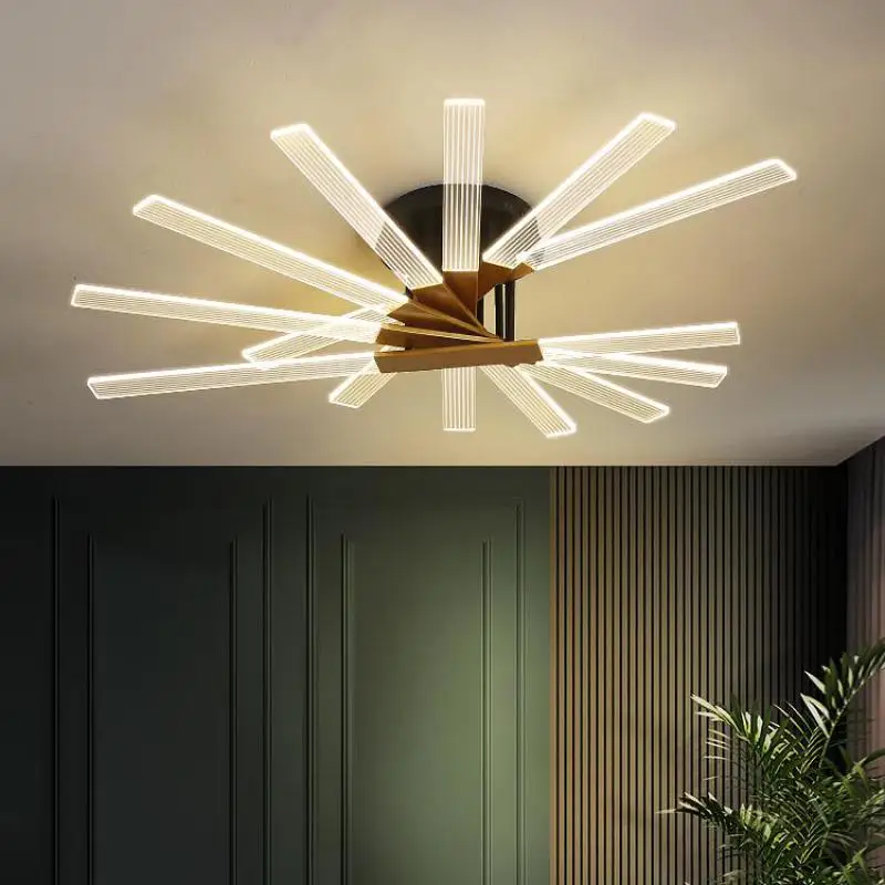 Modern study Led Ceiling Lamp spiral ceiling fixture for bedroom Living Room surface led light Nordic work Lamps Lampara Techo