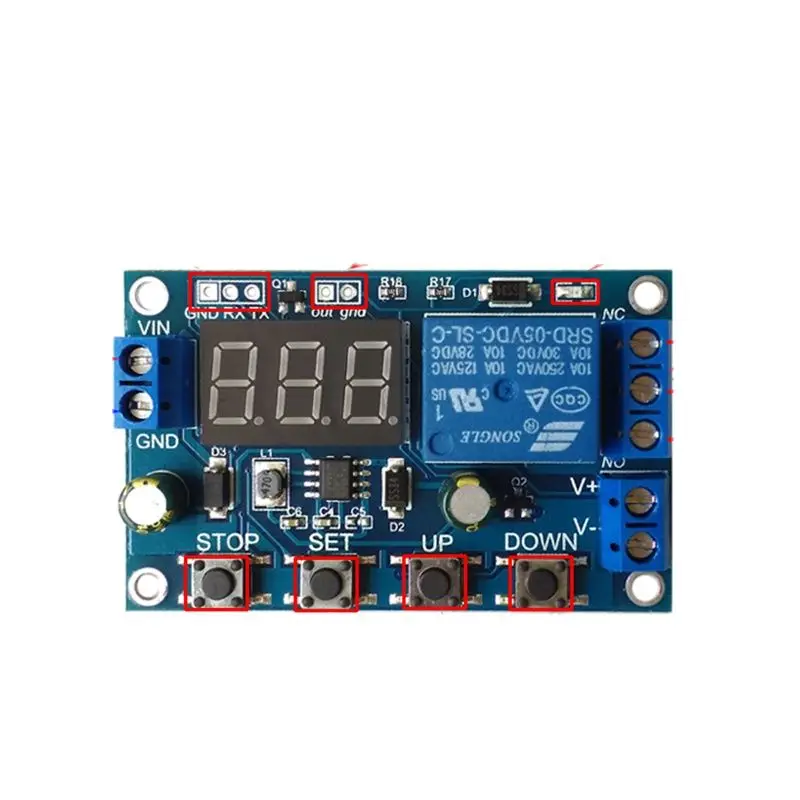 แบตเตอรี่โมดูล Integrated โวลต์มิเตอร์,ป้องกัน Overvoltage,เกมส์จับเวลาการชาร์จและการคายประจุ,ฟังก์ชั่นการสื่อสาร