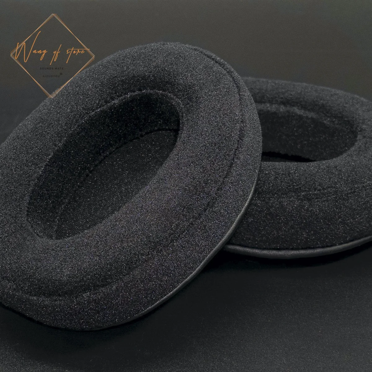 Tighter Velour Deep Slow Rebound Memory Foam Ear Pads For Sennheiser Massdrop x HD58X Jubilee HD6XX Headphone Cushion EarPads