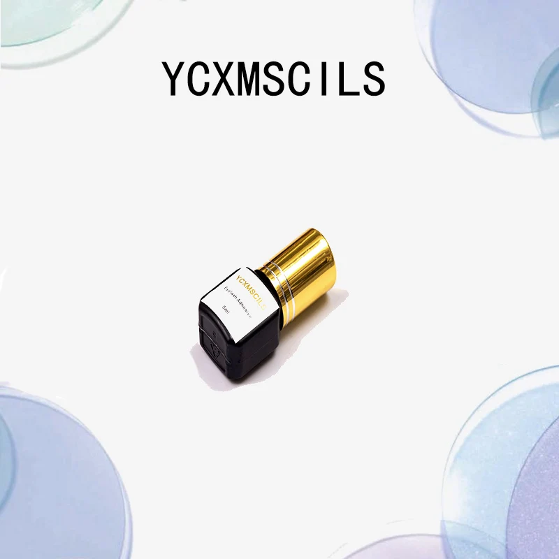 

YCXMSCILS 5ml 0.5-1 Seconds Dry Sensitive Adhesive No Odor No Simulation Eyelash Glue For Eyelash Extension Glue Last 7-9 Week